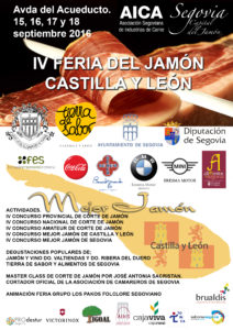 IV Feria del Jamón de Castilla y León en Segovia