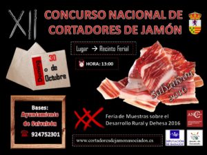XII Concurso Nacional de Cortadores de Jamón de Salvaleón