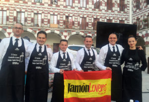 Participantes II Concurso de Cortadoras y Cortadores de Jamón Badajoz Capital Ibérica