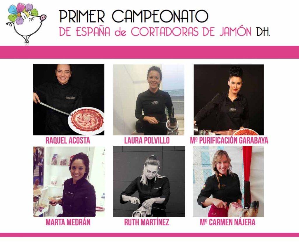 Primer Campeonato de España de Cortadoras de Jamón DH