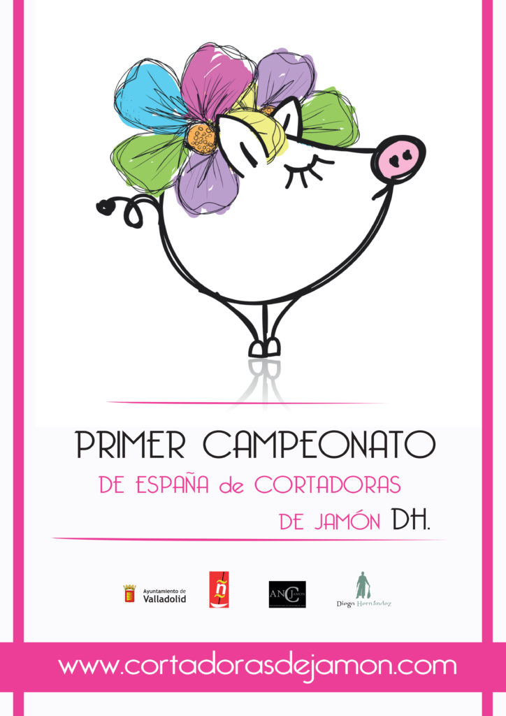 I Campeonato de España de Cortadoras de Jamón Diego Hernández en Valladolid