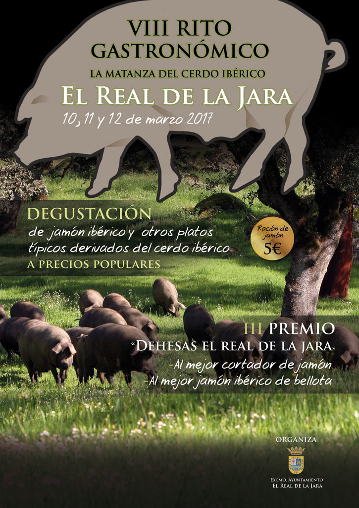 VIII edición del Rito Gastronómico de la Matanza del Cerdo Ibérico Real de la Jara