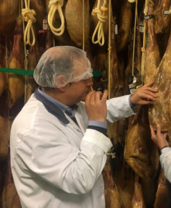 La Cala, Selección de un jamón ibérico por Anselmo Pérez