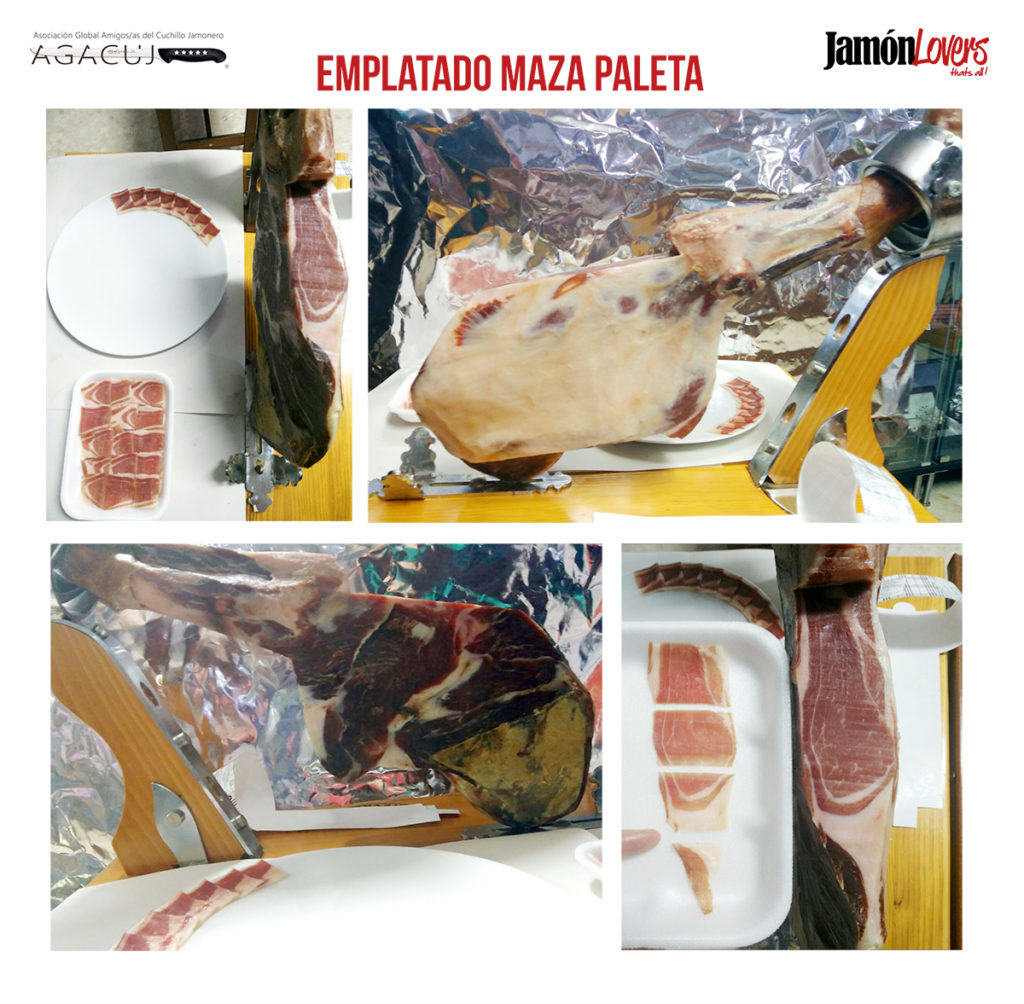 El corte de la paleta: El empatado de la maza de la paletilla