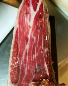 Manchas en el jamón: petequias