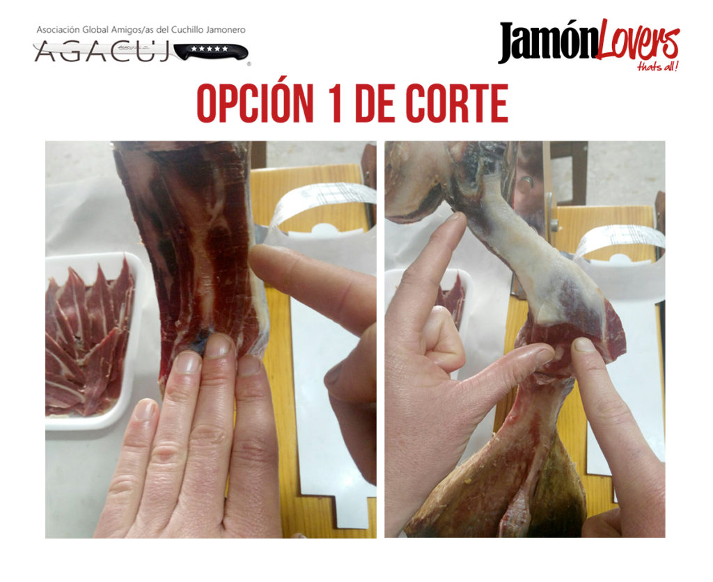 Cómo cortar una paletilla: Primera opción, el corte de la paleta