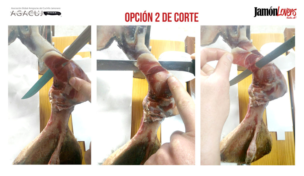 Cómo cortar una paletilla: Segunda opción, el corte de la paleta