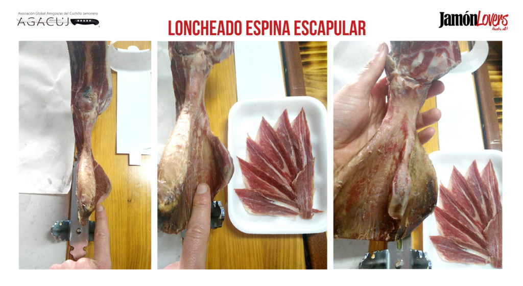 Cómo cortar una paletilla: Locnhado espina escapular, el corte de la paleta