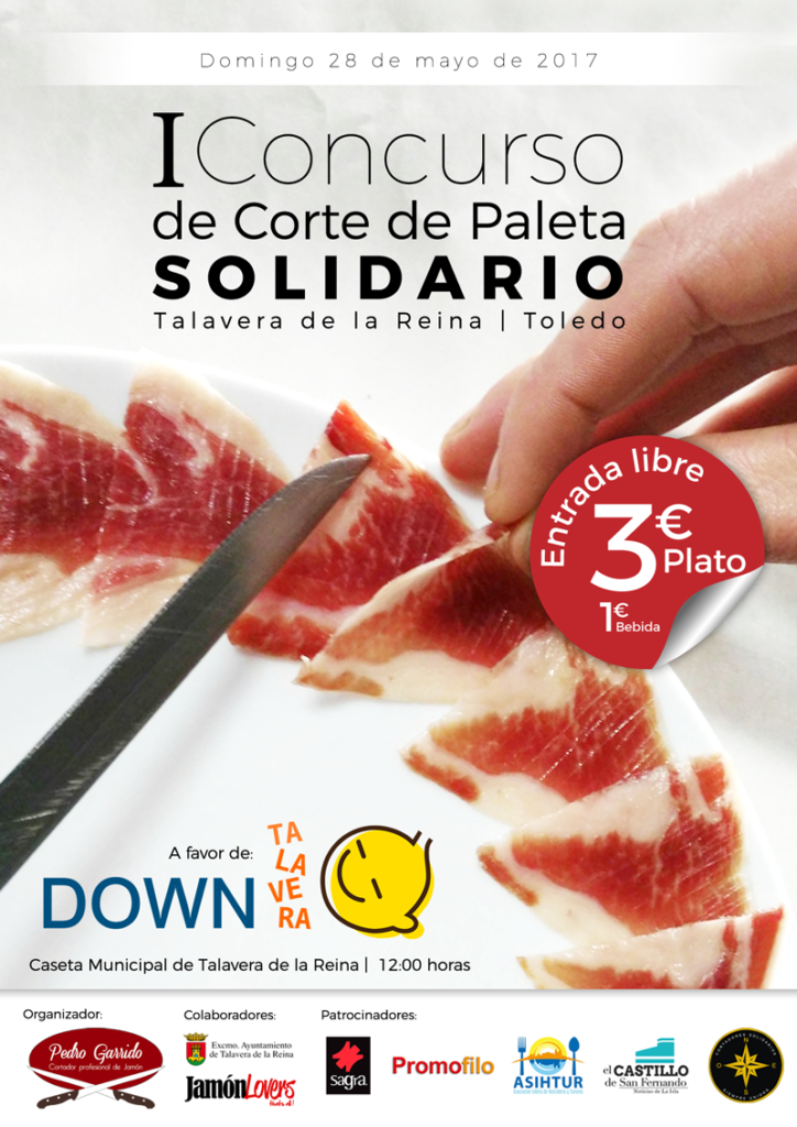 I Concurso de Corte de Paleta Solidario en Talavera de la Reina