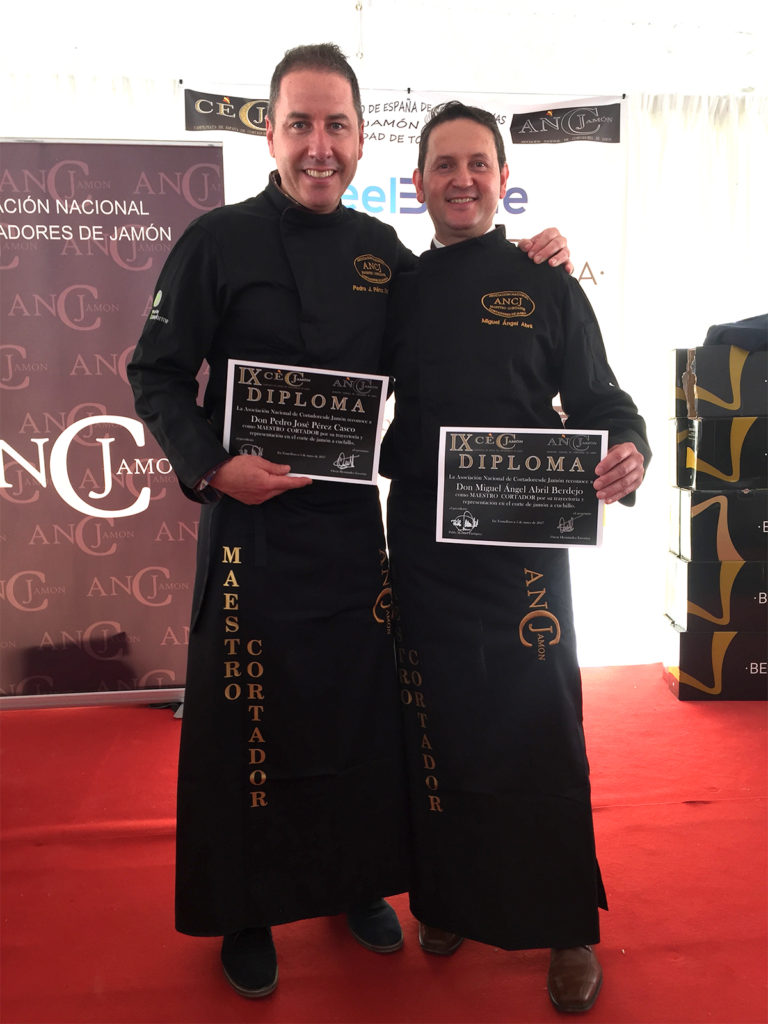 Pedro José Pérez Casco y Miguel Ángel Abril: Maestros Cortadores