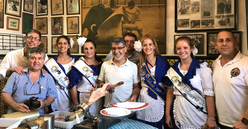 Traje Flamenca Jamón Venta Vargas