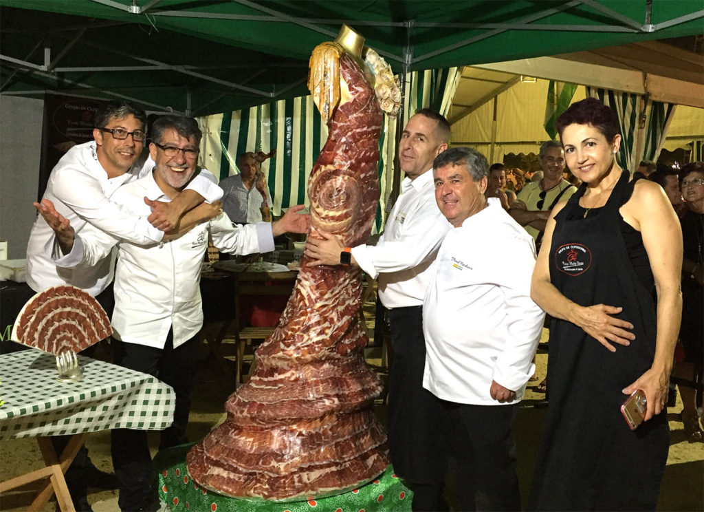 Traje Flamenca Jamón