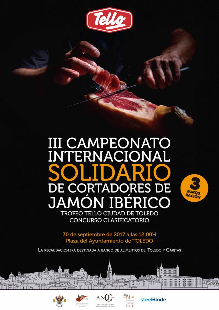 III Campeonato Internacional Solidario de Cortadores de Jamón Ibérico en Toledo