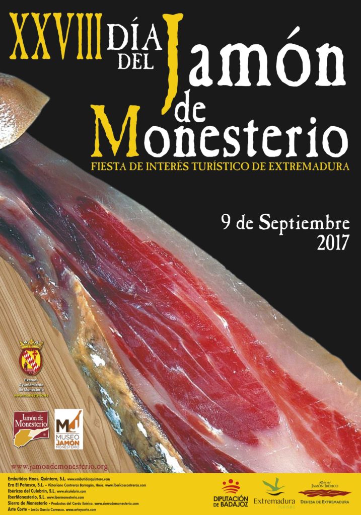 El día 9 de Septiembre tendrá lugar el Día del Jamón en Monesterio