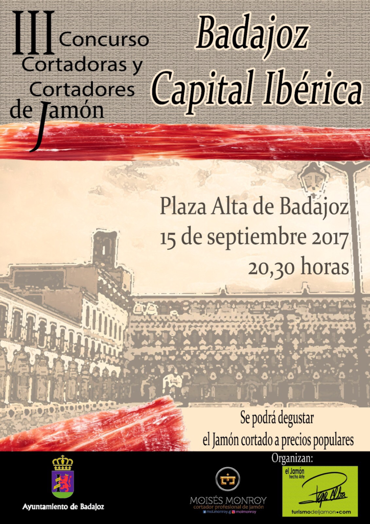 III Concurso de Cortadoras y Cortadores de Jamón Badajoz Capital Ibérica