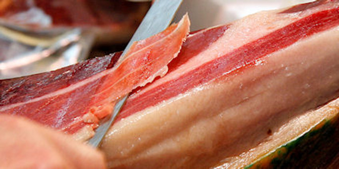 Cortar jamón