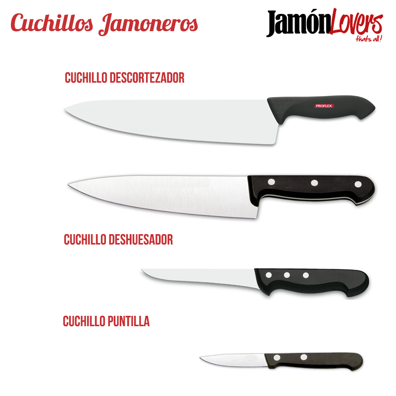 Cuchillos para cortar jamón
