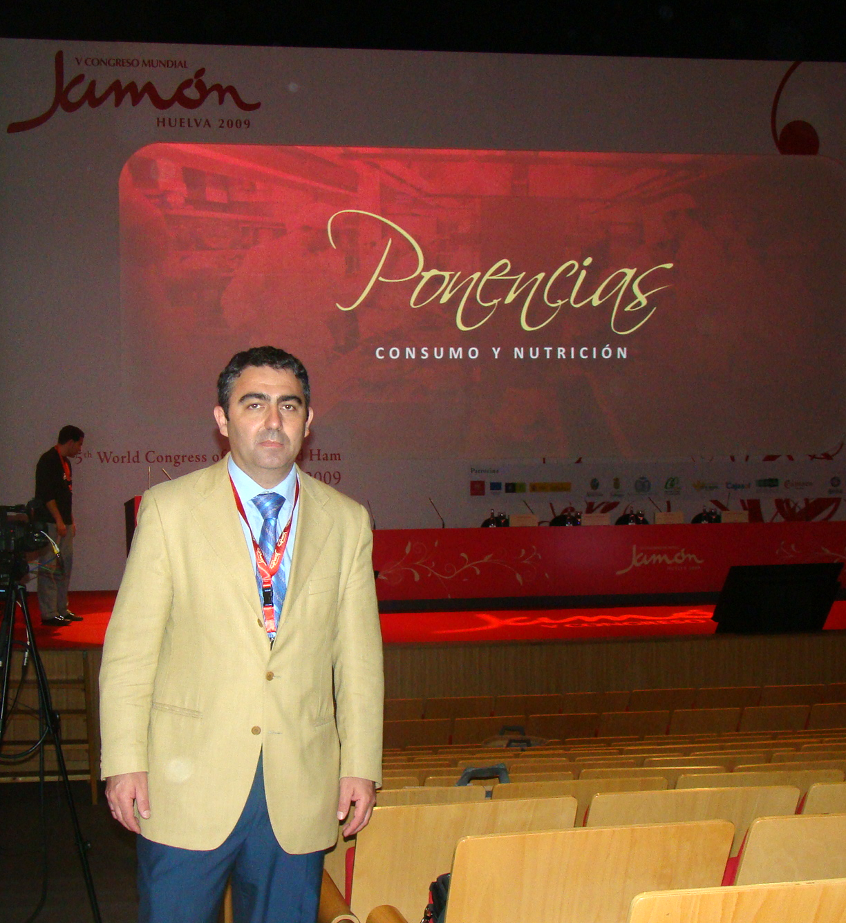 Clemente Gómez Alcántara Congreso del Jamón de Huelva