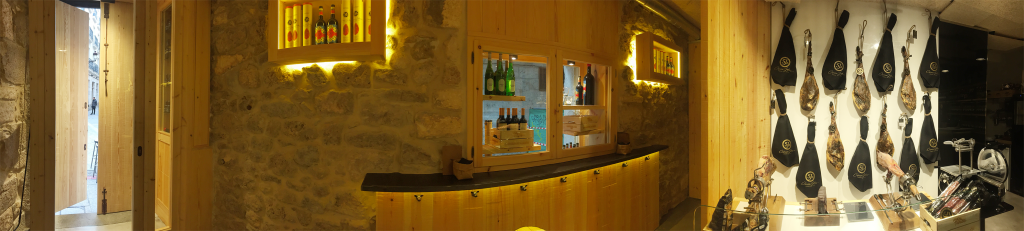 Corte y Burbuja, espacio de Los Finos dedicado al jamón ibérico en Burgos