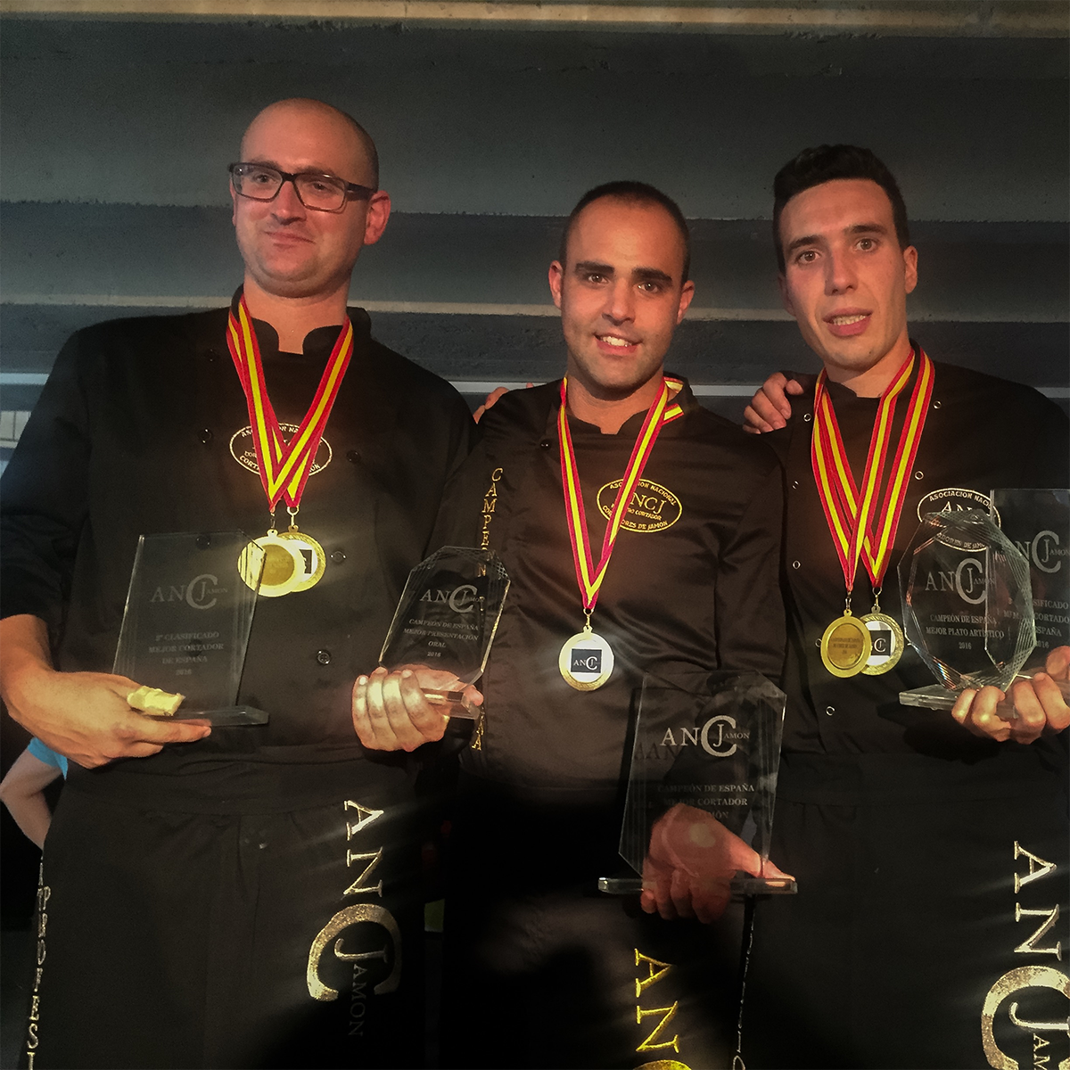 Pablo Montiel nuevo Campeón de España de corte de jamón