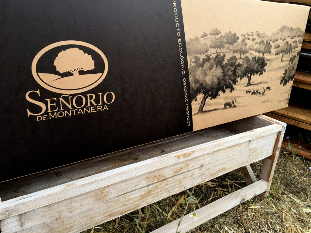 Presentación productos ecológicos Señorío de Montanera