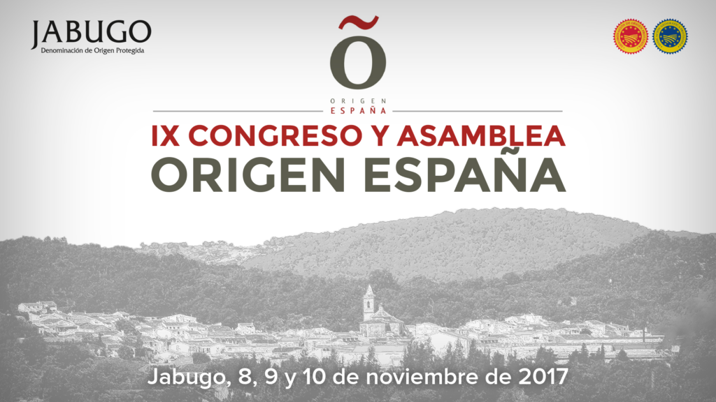 IX Congreso de Origen España se celebrará en Jabugo el 8, 9 y 10 de Noviembre
