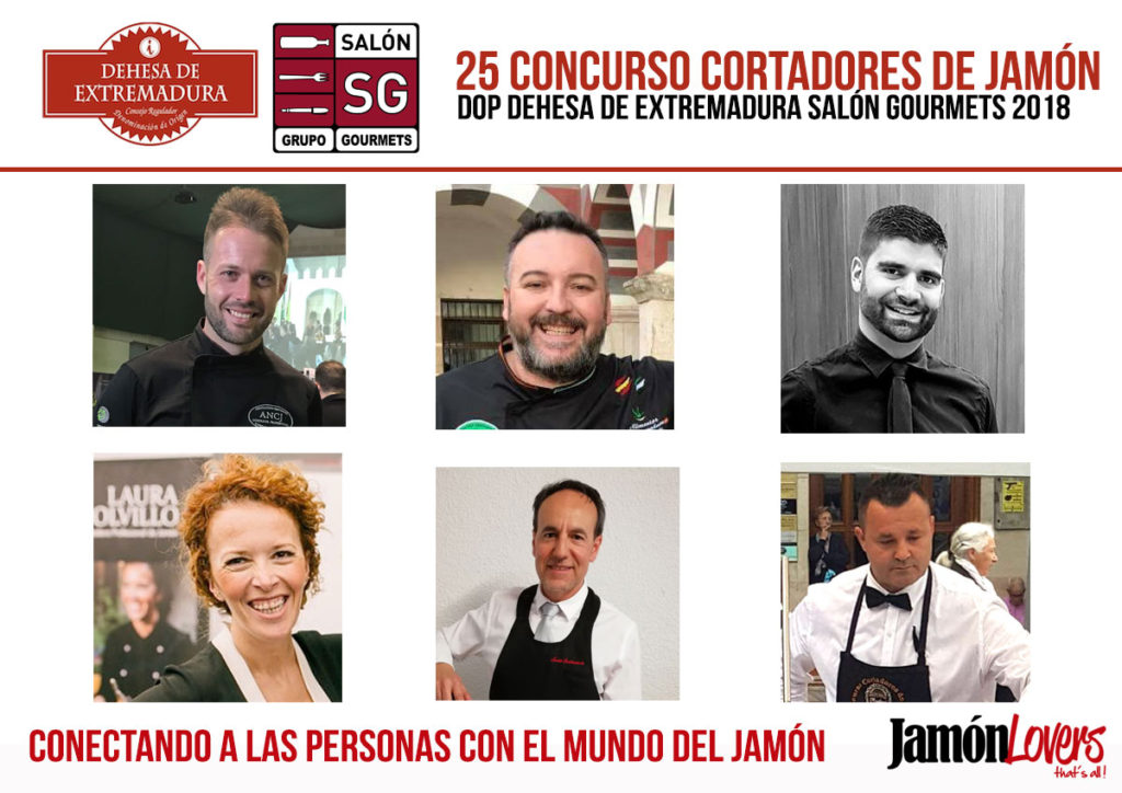 25 Concurso de Cortadores de Jamón Dehesa de Extremadura Salón de Gourmets 2018