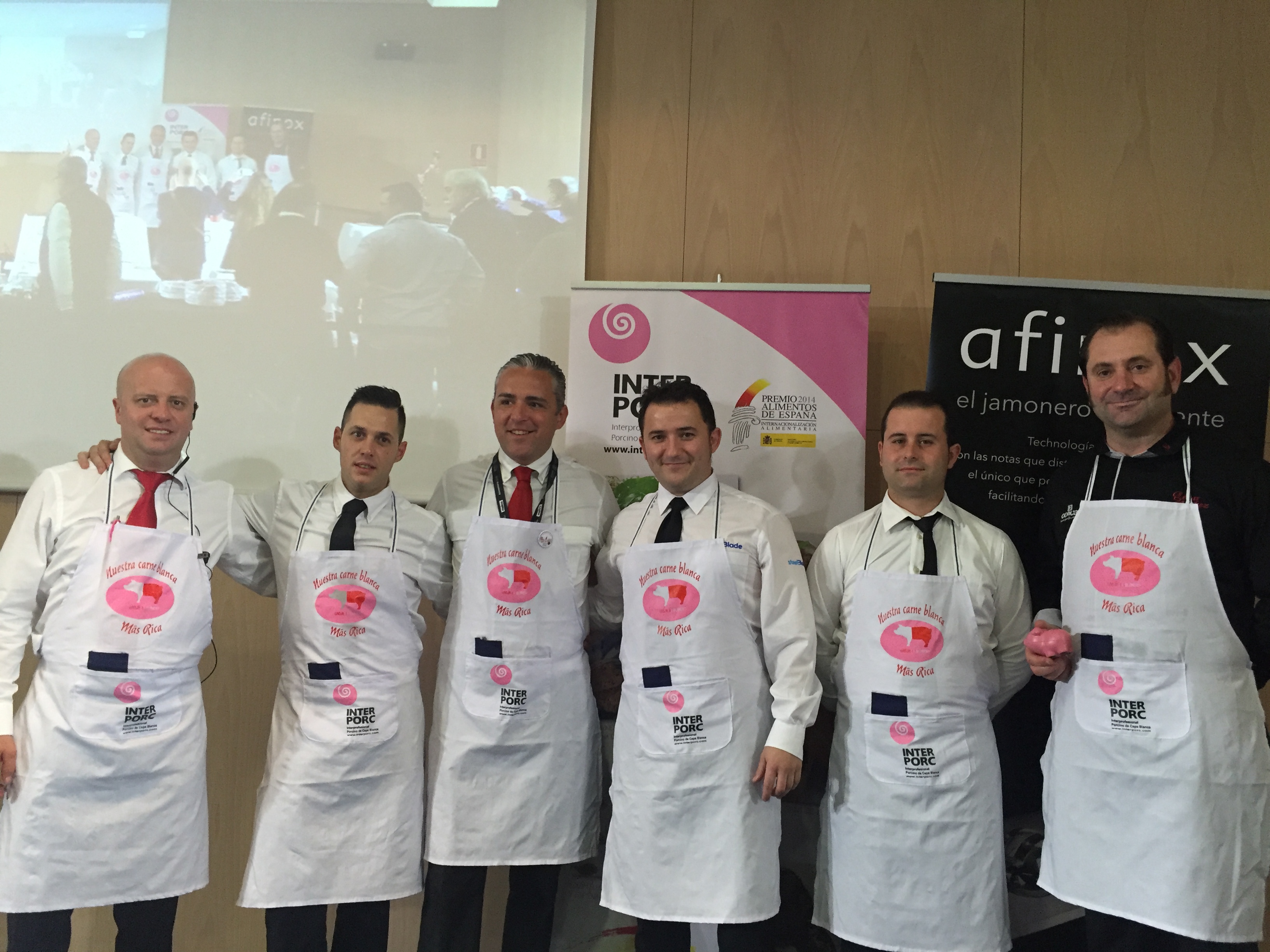 Participantes Concurso Cortadores de Jamón Alimentaria 2016