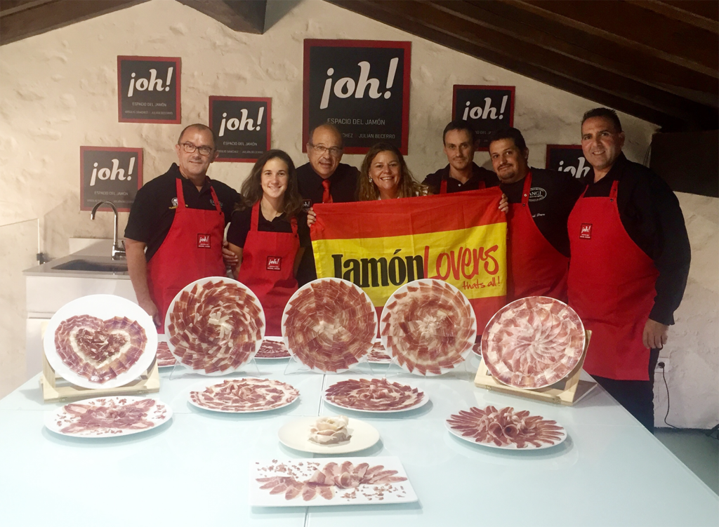 Curso presentaciones en plato de jamón de Virgilio Sánchez, ¡oh! Espacio del Jamón