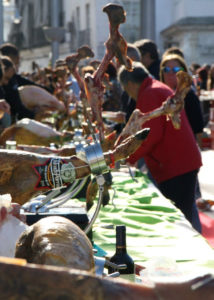 Evento solidario cortadores de jamón, Ningún Niño sin Juguete