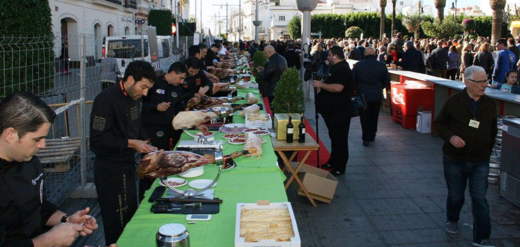 Evento solidario cortadores de jamón, Ningún Niño sin Juguete