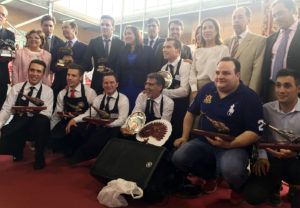 Entrega de premios Concurso Cortadores Jamón Villanueva de Córdoba Los Pedroches