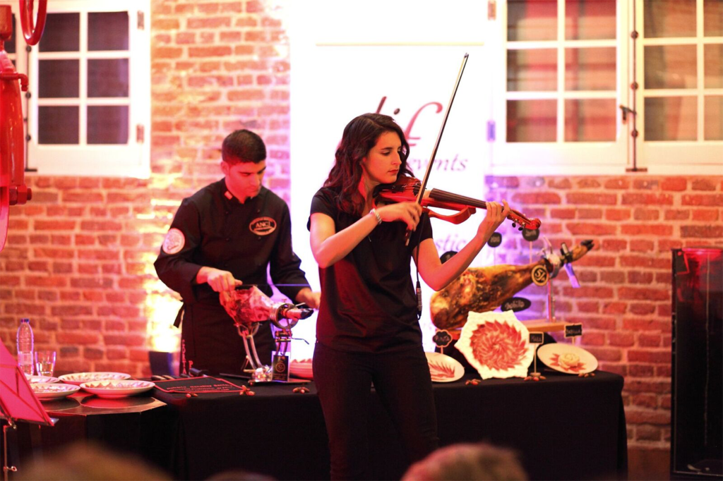 DifEvents, experiencias gastronómicas de lo más jamoneras