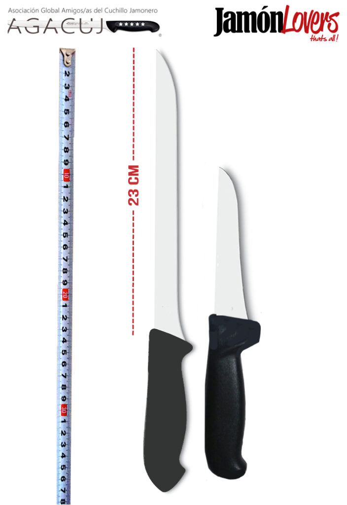 El corte de la paleta: Cuchillos para cortar la paletilla