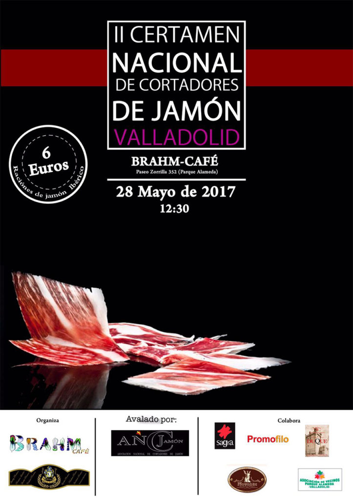 II Certamen Nacional de Cortadores de Jamón Valladolid Brahm Café