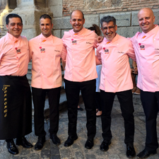 Abraham Cambres gana la final de cortadores de jamón de capa blanca Interpor Spain