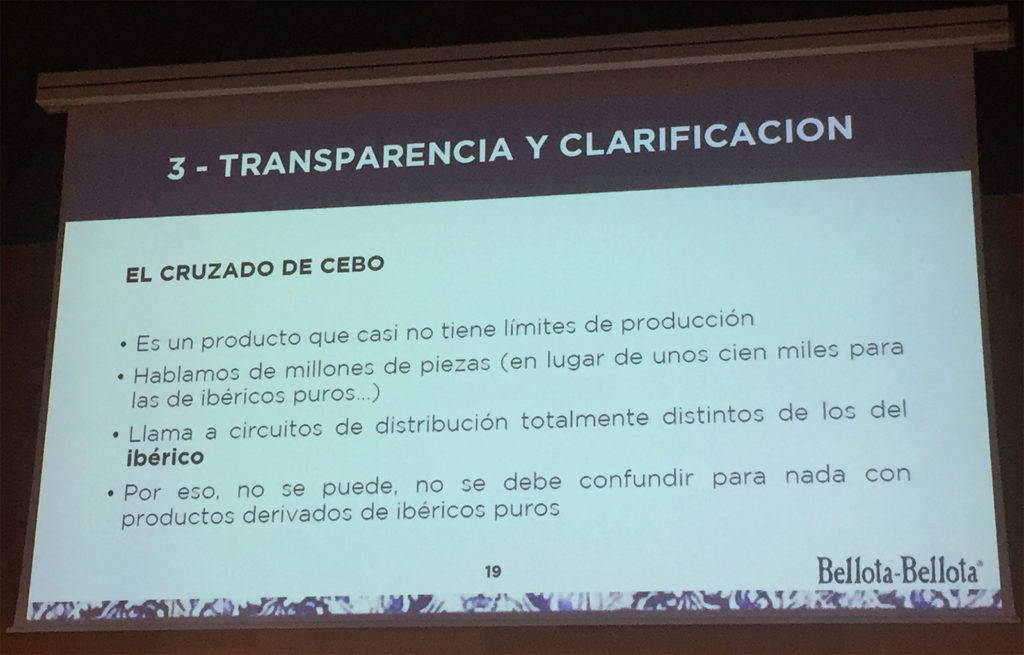 Ponencia Philippe Poulachon de Bellota Bellota en el Congreso Mundial del Jamón Curado