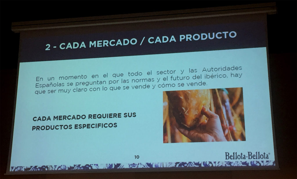 Ponencia Philippe Poulachon de Bellota Bellota en el Congreso Mundial del Jamón Curado