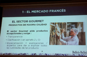 Ponencia Philippe Poulachon de Bellota Bellota en el Congreso Mundial del Jamón Curado