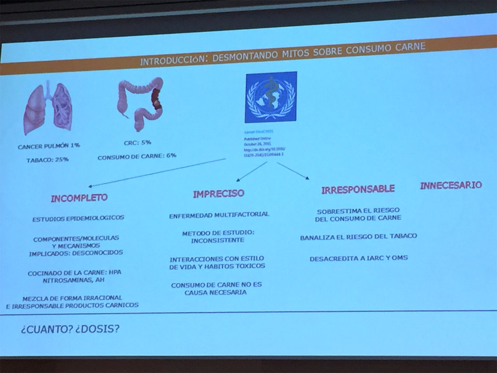 El jamón como componente de una dieta equilibrada, Mario Estévez. Congreso Mundial del Jamón Curado
