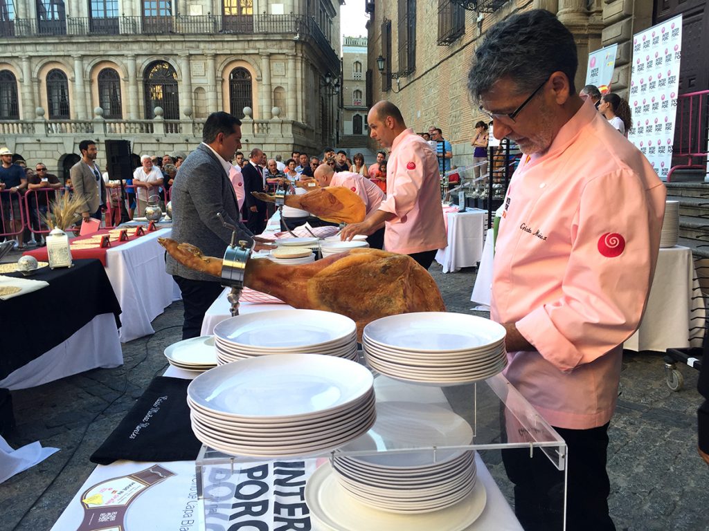 Final de cortadores de jamón de capa blanca Interpor Spain