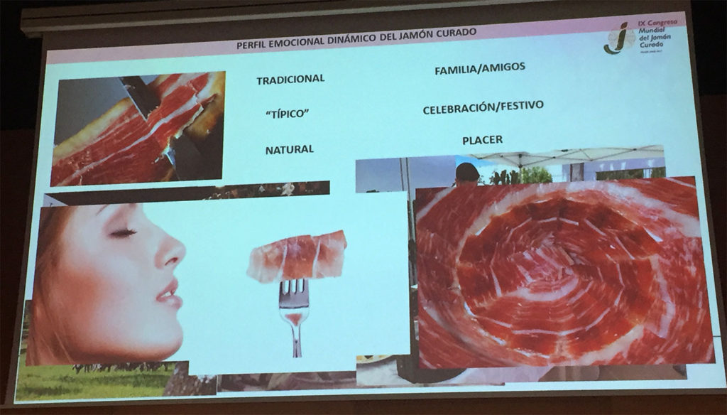 Perfil Emocional Jamón: La emociones generadas durante el consumo de jamón por Sonia Ventanas