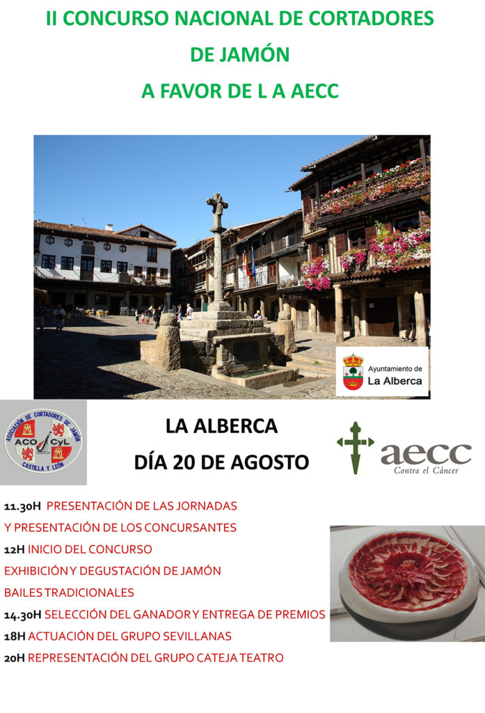 II Concurso Nacional de Cortadores de Jamón Solidario en La Alberca