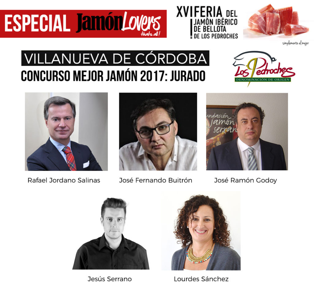 El jurado del Concurso al mejor Jamón de Bellota 100% Ibérico DOP Los Pedroches