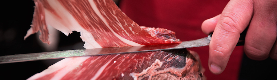 El corte jamon ibérico