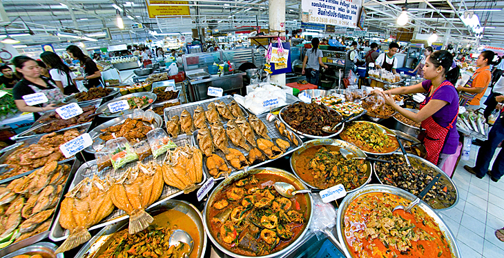 Or Tor Kor, El mercado Bangkok