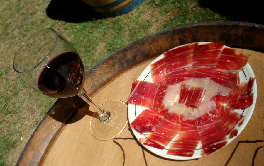 Dieta Jamón Ibérico y Vino