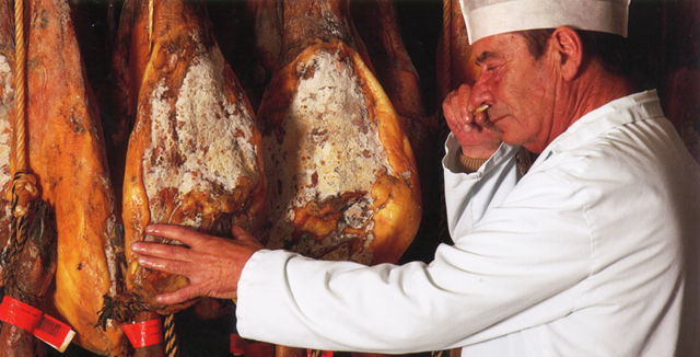 Curación del jamón