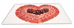 Presentación Plato Jamón Ibérico Virgilio Sánchez