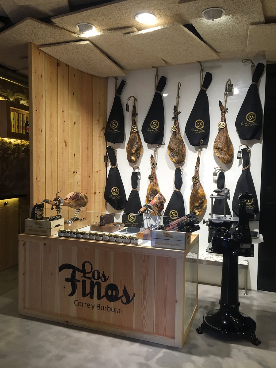 Corte y Burbuja, espacio dedicado al jamón ibérico en Burgos